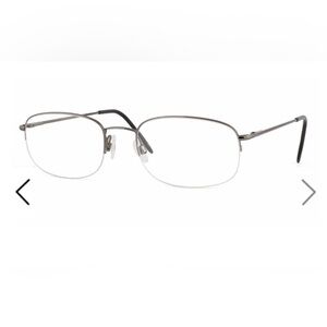 Stetson zyloware 058 228 prescriptions frames Gunmetal Half Rim Square
